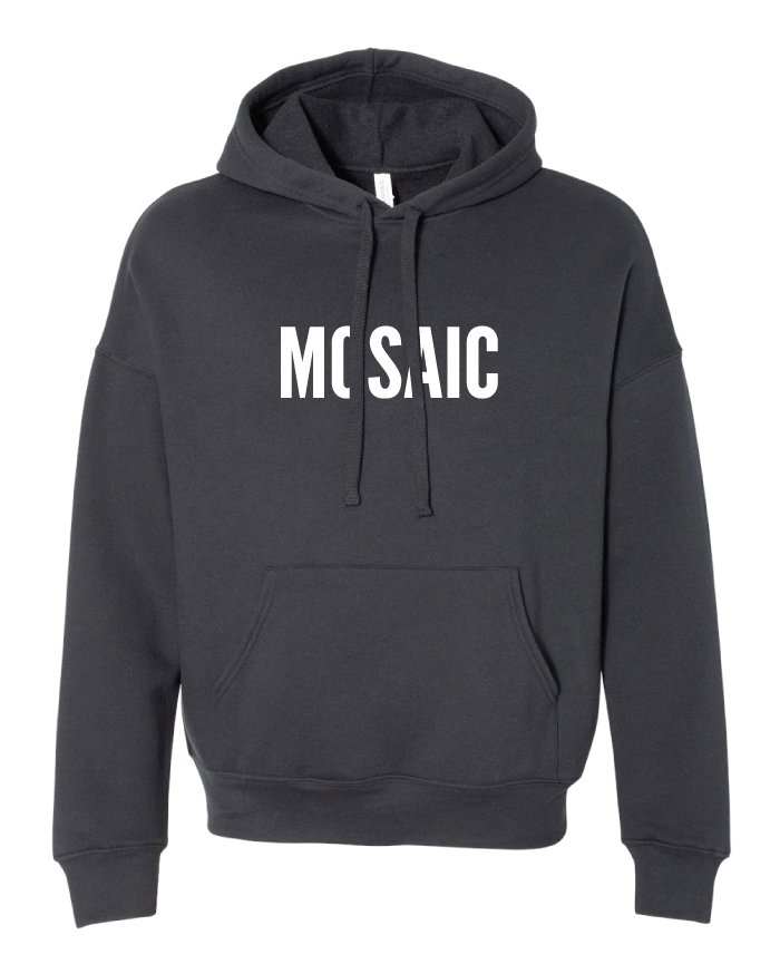 Mosaic Black Hoodies