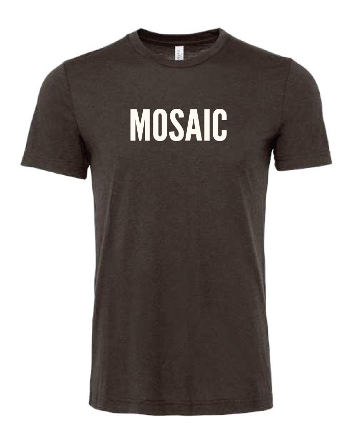 Mosaic Espresso Tri-blend Tee