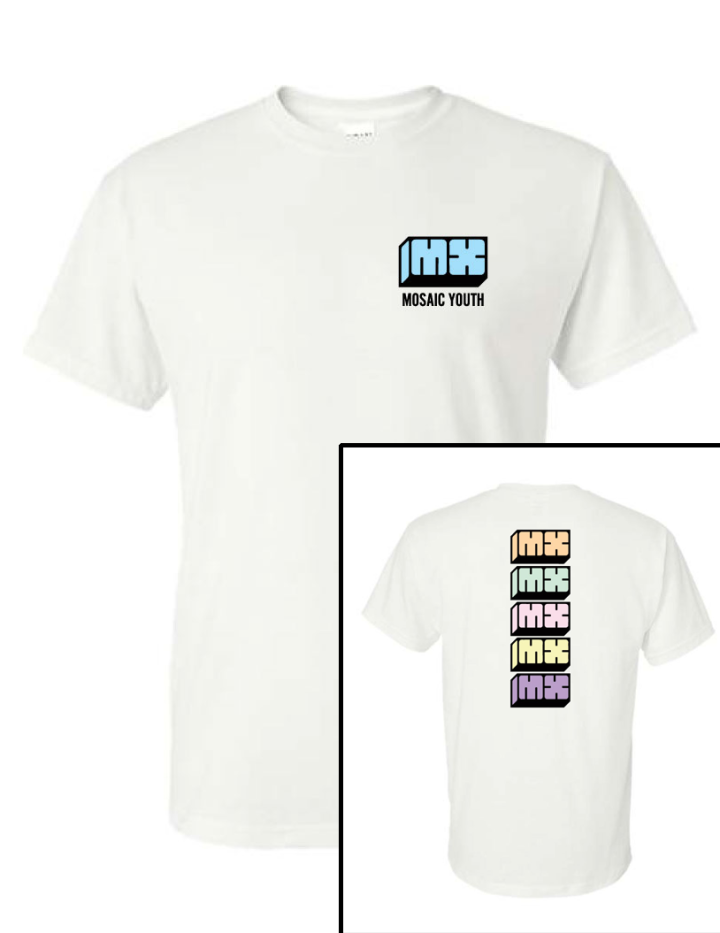 Mosaic MX Youth White Tees