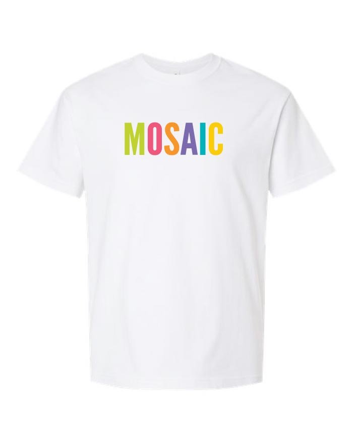 Mosaic Full Color Heavyweight Tee