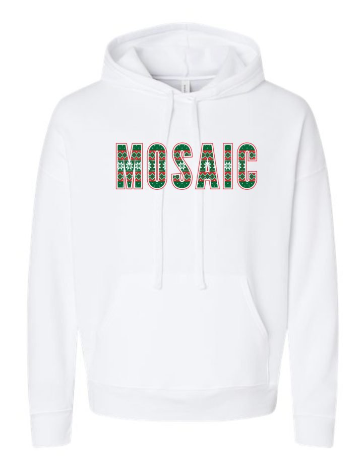 Mosaic Christmas Hoodie